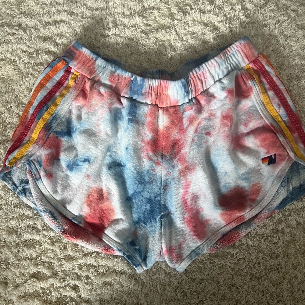 Colorful Tie-Dye Women's Shorts